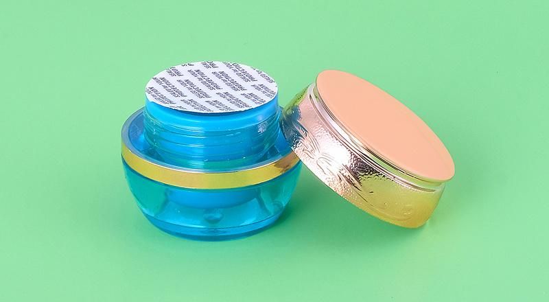 15g Luxury Empty Plastic Cosmetic Packaging Cream Jar