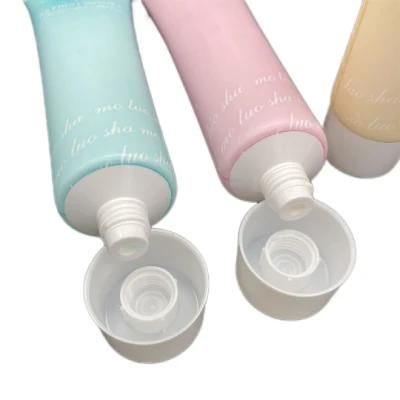 Empty Tube Flip Top Shampoo Soft Tubes Packaging Recyclable Cosmetic Tube