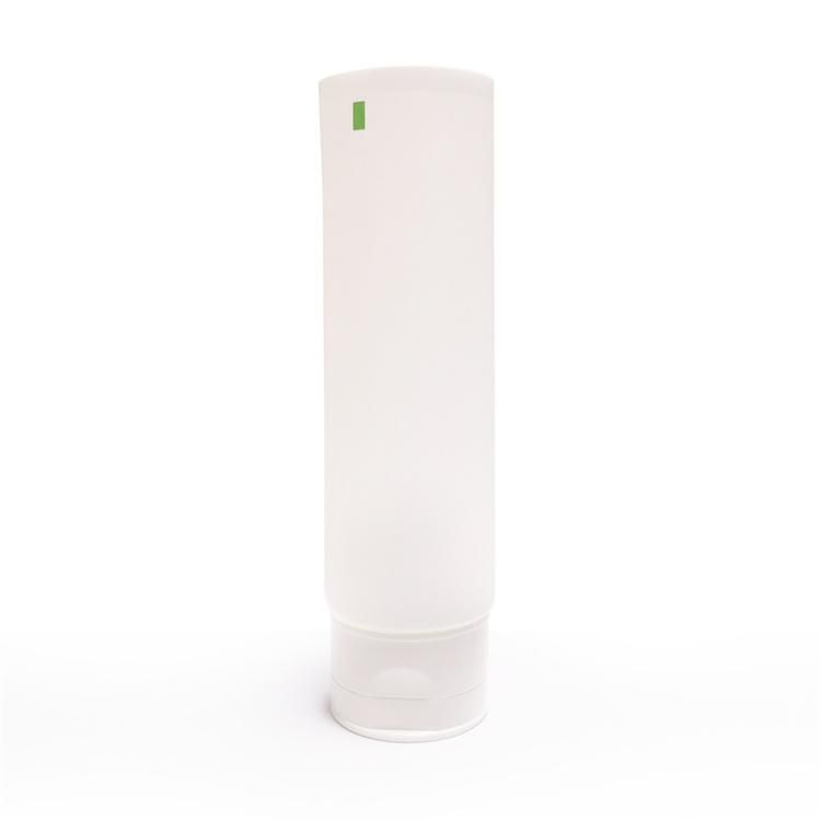 Custom Cosmetic Packaging Plastic 120ml Flip Top Lotion Tube