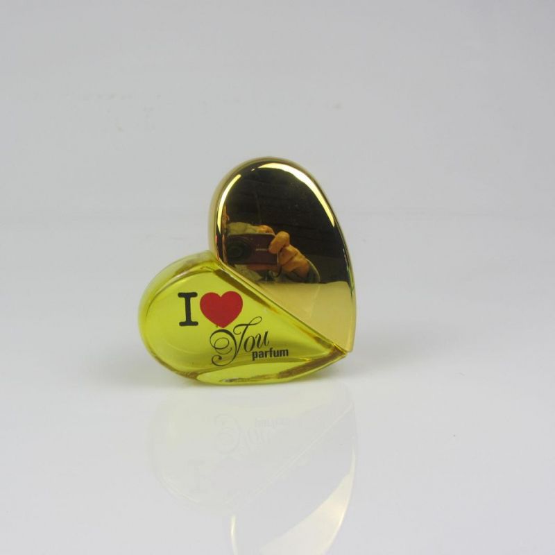 Heart Shape Cosmetic Packaging Perfume Spray Bottle for Woman