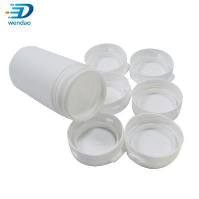 Wholesale Cr HDPE White 60ml Plastic Pill Bottle 45ml Capsule Storage Container with Child Proof Lids