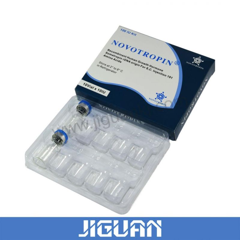 Professional Custom Printing 2ml HGH Boxes with Plastic Tray