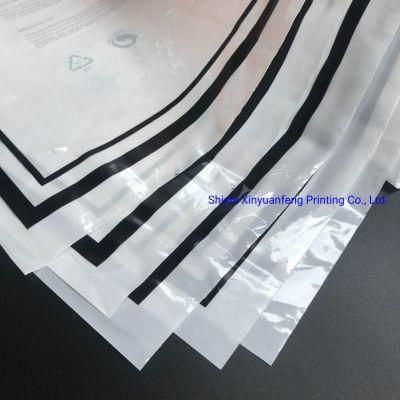 China Manufacturer PE Material Zipper Style Plastic Bags for Garment Poly Bag