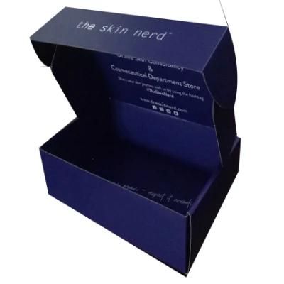 Storage Custom Printed Corrugated Carton Paper Box Single Printing Packing Box