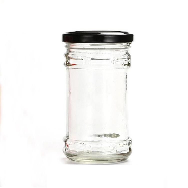 200ml 212ml 220ml 280ml Jam Jar Honey Pickles Spices Butter Glass Bottle
