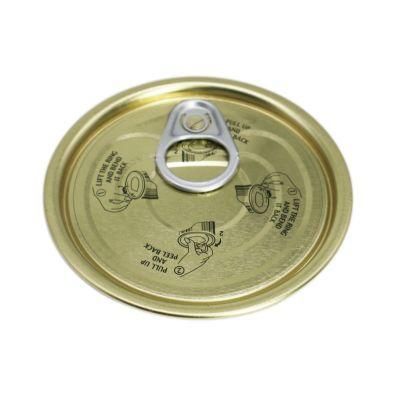 Y307 83.3mm Tinplate Easy Open End/Lid/Can Lids for Sale Food Packaging