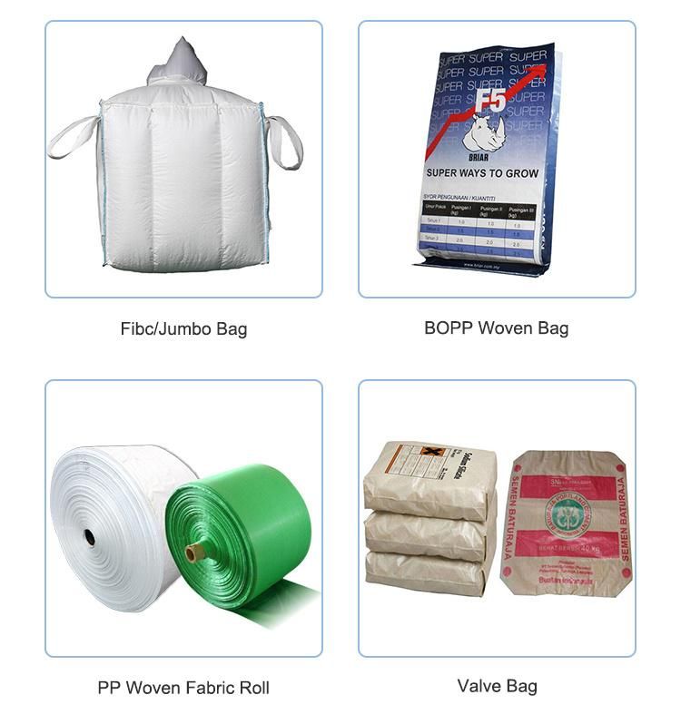 China Manufacturer 20kg 25kg 50kgs Laminated Plastic Woven Sack PP Bags for Packaging