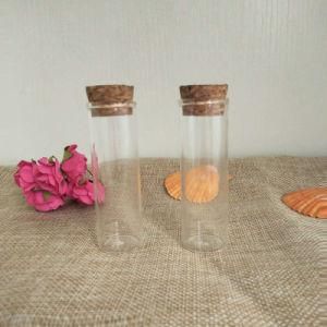 Empty Straight Long Wishing Bottles Clear Glass Test Tube Bottles