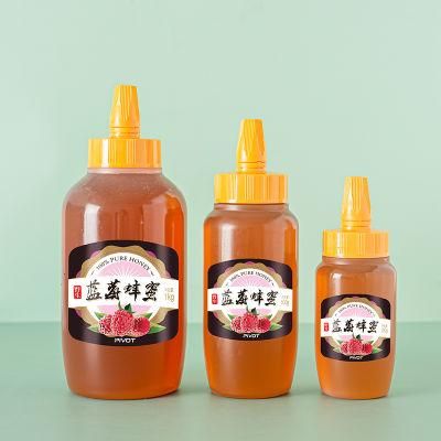 1000g Plastic Honey Syrup Ketchup Jam Hot Fill Beverage Squeeze Bottle