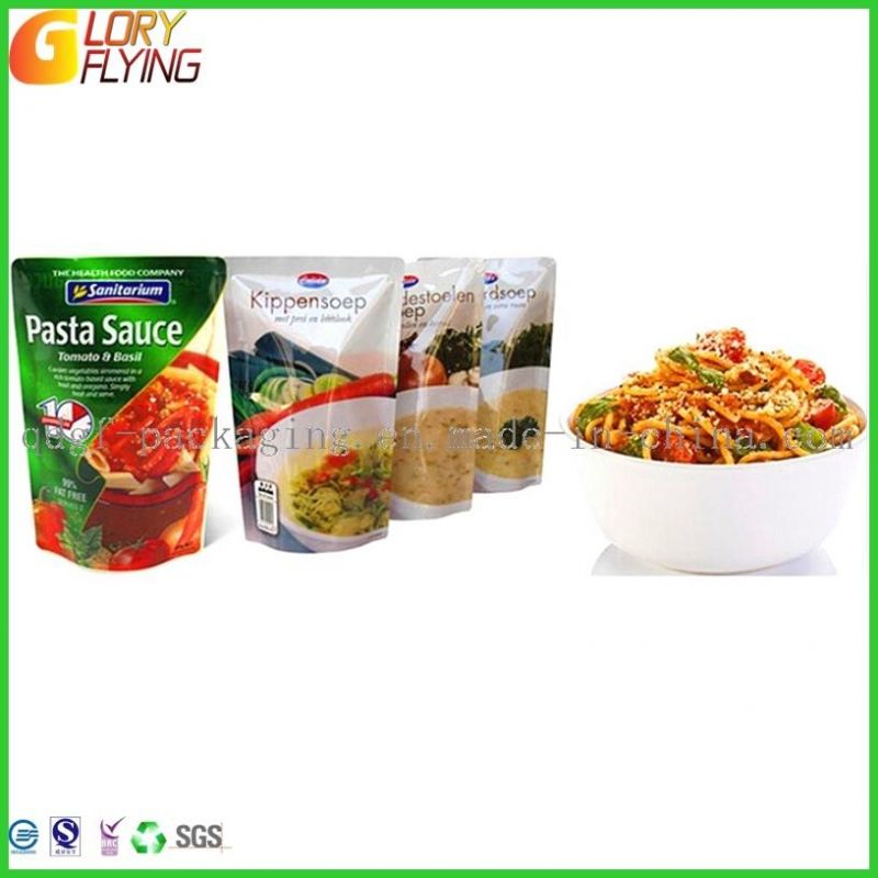 Biodegradable Compostable Food Packaging Bags with Zip Lock / Plastic Pouch for Packing Peanuts/ Plastic Bag Factory.