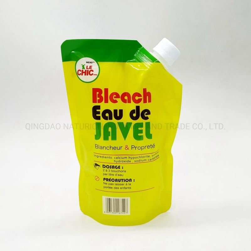 Spout Bag for Bleach Eau De Javel with Handle