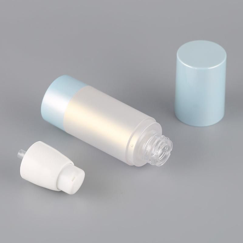 15ml 30ml 50ml Cosmetic Plastic Packaging Frosted Airless Pump Bottle for Skin Care