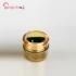 Manufacturer 15g 25g 50g Skin Care Cream Cosmetic Jar Gold Luxury Plastic Cream Jars Supplier