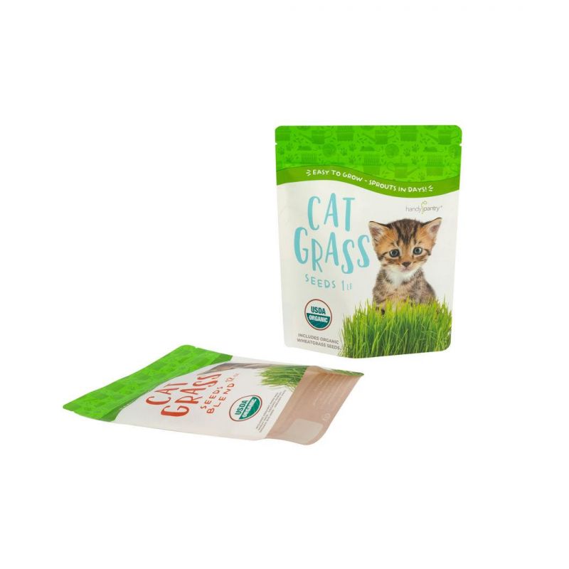 Laminated Plastic Cat Treats Food Bag