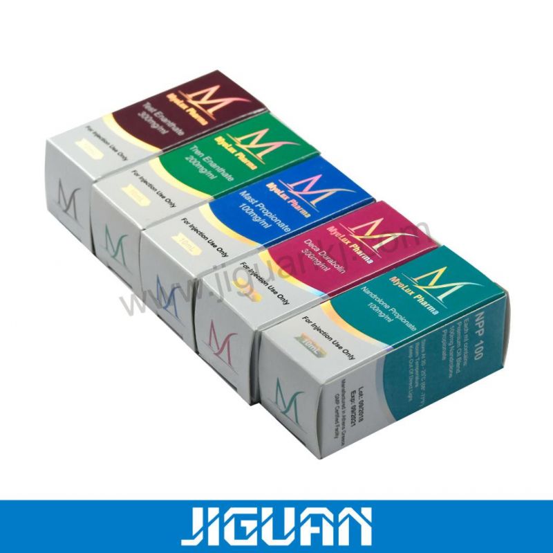 Free Design Customl Pharmaceutical Hologram Medicine Vial Box