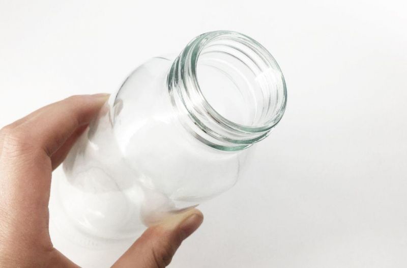 1LTR 100ml Wholesale Clear Glass Bottle Drinking Bottles for Beverage and Juice Water Bottle