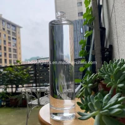 Hoson Factory Directly Sell Color Spraying Colored Vodka Bottle Glass 700ml 500ml 350ml