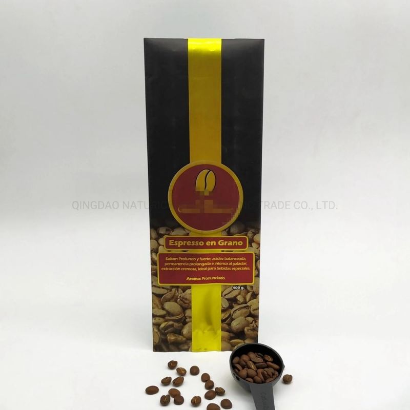 Wholesale Cheap Plastic Coffee Bags Coffee Green Pouch Green Coffee Bag