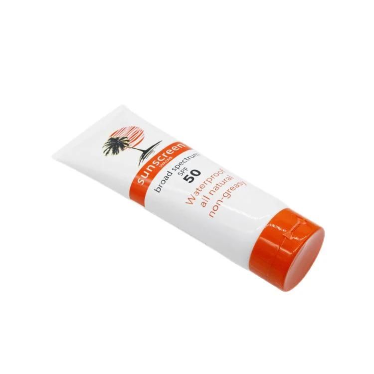 Eco Friendly Empty Custom Plastic Tube 15ml 30ml 50ml 100ml Face Hand Cream Soft Cosmetic Squeeze Tube Packaging with Flip Cap