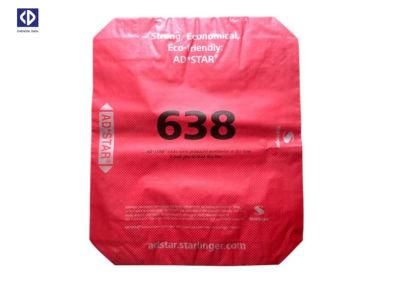 50kg PP Woven Block Bottom Polypropylene Valve Bag Manufacturing Material Bags 50kg for Chemicals/Cement/Fertilizer