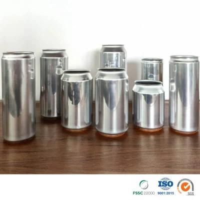 Customized Printed Soft Drink Epoxy or Bpani Lining Sleek 355ml Aluminum Can