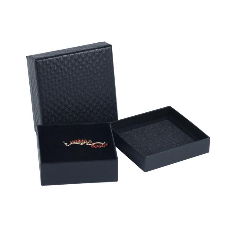 Small Gift Jewelry Boxes for Necklace and Ring, Cardboard Custom Logo Printed Jewelry Box with Lid