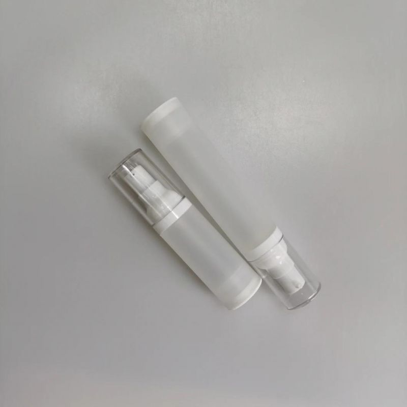 30ml 50ml Plastic Frosted Airless Lotion Bottle for Emulsion