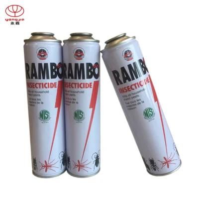 Custom Size Insecticide Aerosol Spray Cans for Pesticide Refilling