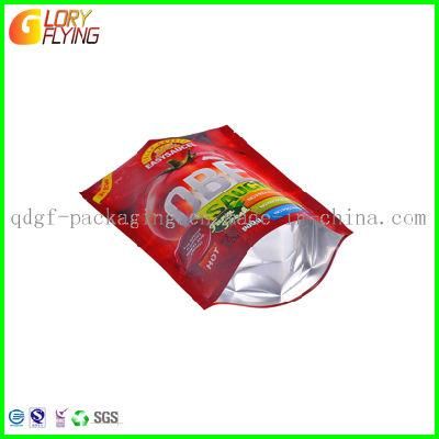 Food Packaging Zip Lock Bag with Clear Window Plastic Packing Bags