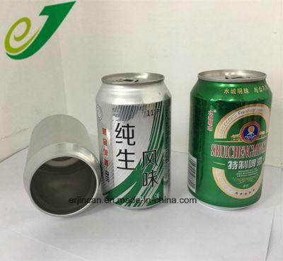 250ml 330ml Blank Slim Sleek Beverage Aluminum Beer Empty Cans for Sale