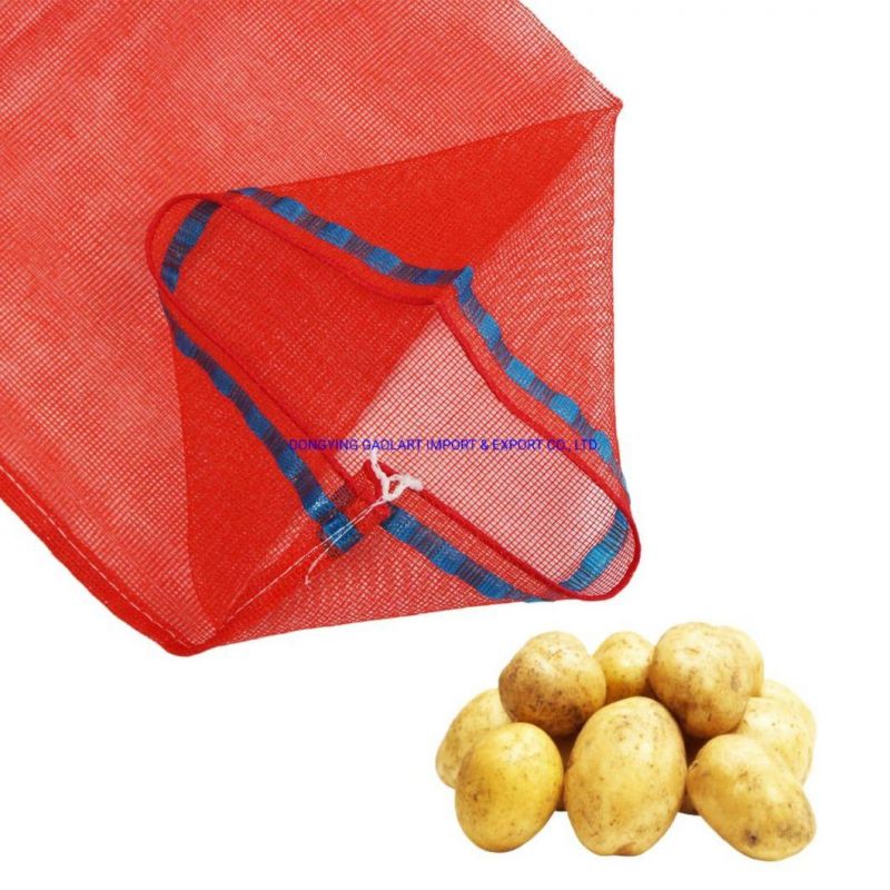 Gaolart Fruit Vegetable Potatoes Leno Mesh PP Woven Bag