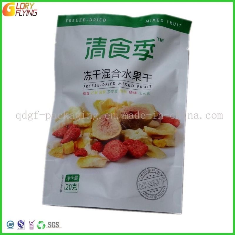 Plastic Food Frozen Bag with Zipper for Vacuum Packaging From Manufacturer