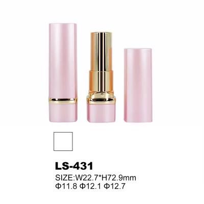 Square Shape Empty Pink Lipstick Tubes Packaging Custom Lipstick Container