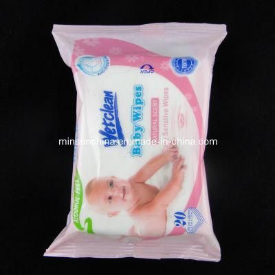 Excellent Printing Pet/PE Plastic Wet Wipes Bag for Baby