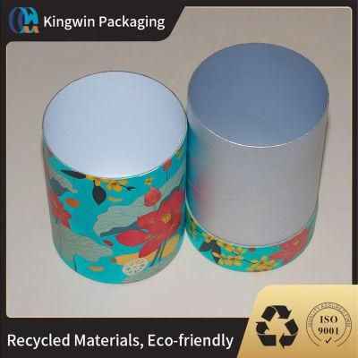 Customized Recycled Eco Friendly Cylinder Packaging Tea Food Paper Tube