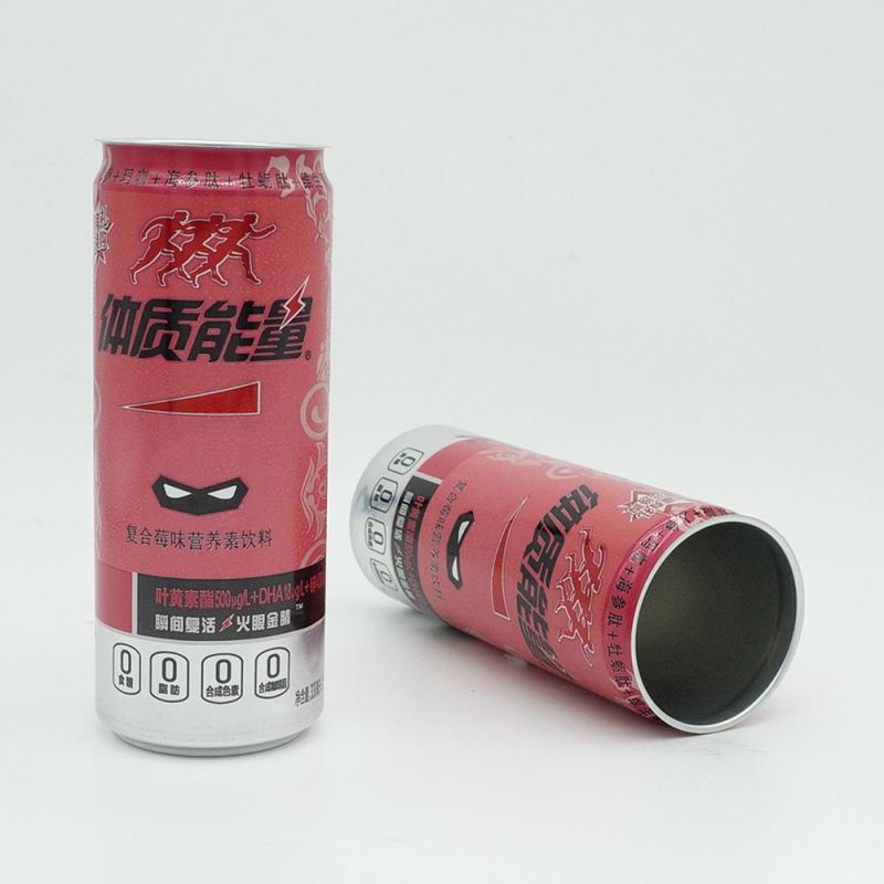 Sleek 330ml Energy Drink Cans and 202 Ends