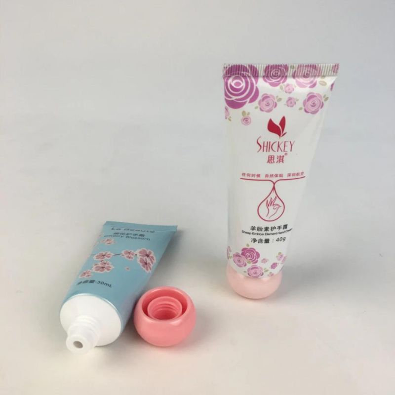 Customized Plastic Soft Touch Cosmetic Packaging for Sun Protect Clearing Cream Tube