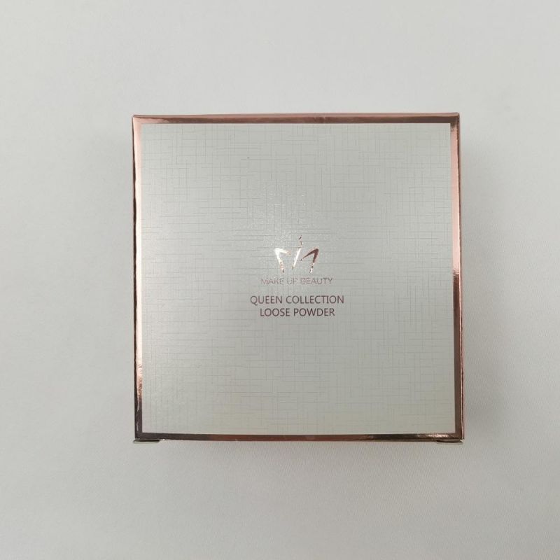 China Wholesale Good Quality Brand Custom Rose Hot Foil Stamping Color Packaging Box for Skin Care