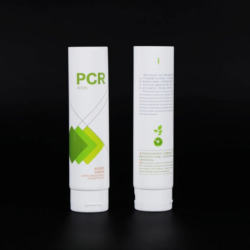 Empty Squeeze Custom Logo Composite Tube Cosmetic Packaging Material PCR Tube PLA Tube