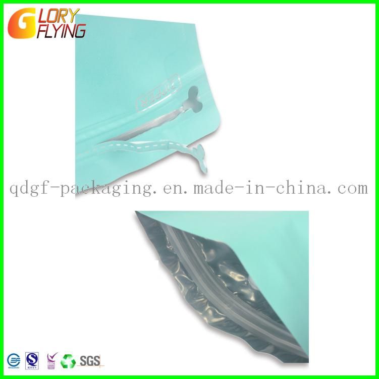 Plastic Packing Bag Coffee Packaging Bag with Resealable Zipper