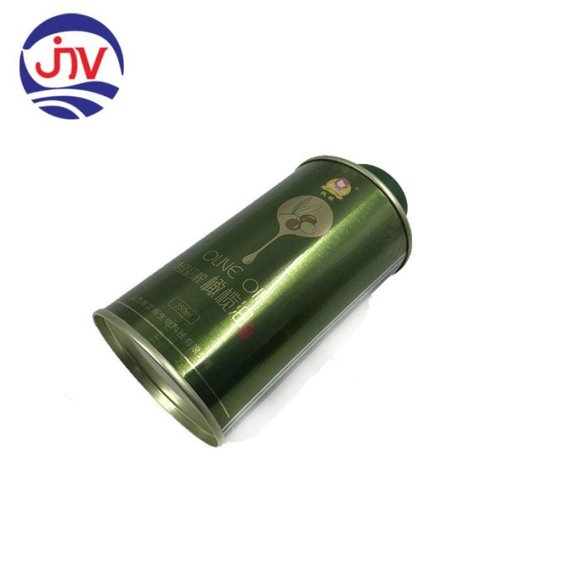 Metal Small Can 250ml Olive Oil Tin Storage Container