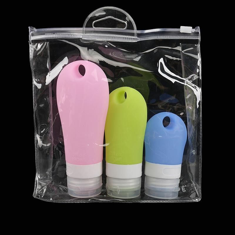 Travel Silicone Mini Shampoo Packing Bottle Suit