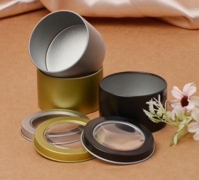 Chinese Manufacturers Free Sample Customized Round Candle Packaging Tins Empty Candle Tin Containers