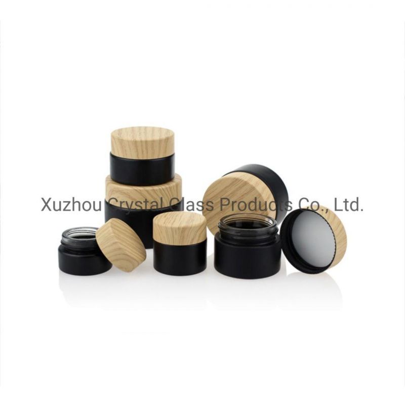 Glass Container Jars and Cosmetic Packaging for Cream