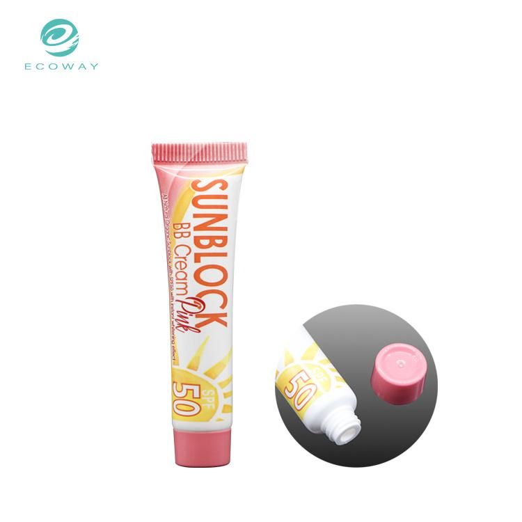 Eco Friendly Bb Cream Sunscreen Packaging Tube Cosmetics