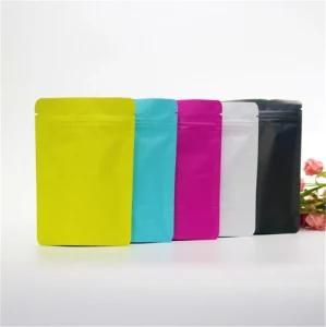 Wholesale Cosmetics Packing Reclosable Aluminum Foil Lined Zipper Tobacco Cartridge Bag