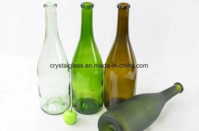 750ml Empty Wine Glass Champagne Bottle