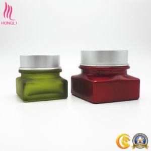 Decorative and Colorful Square Glass Bottle