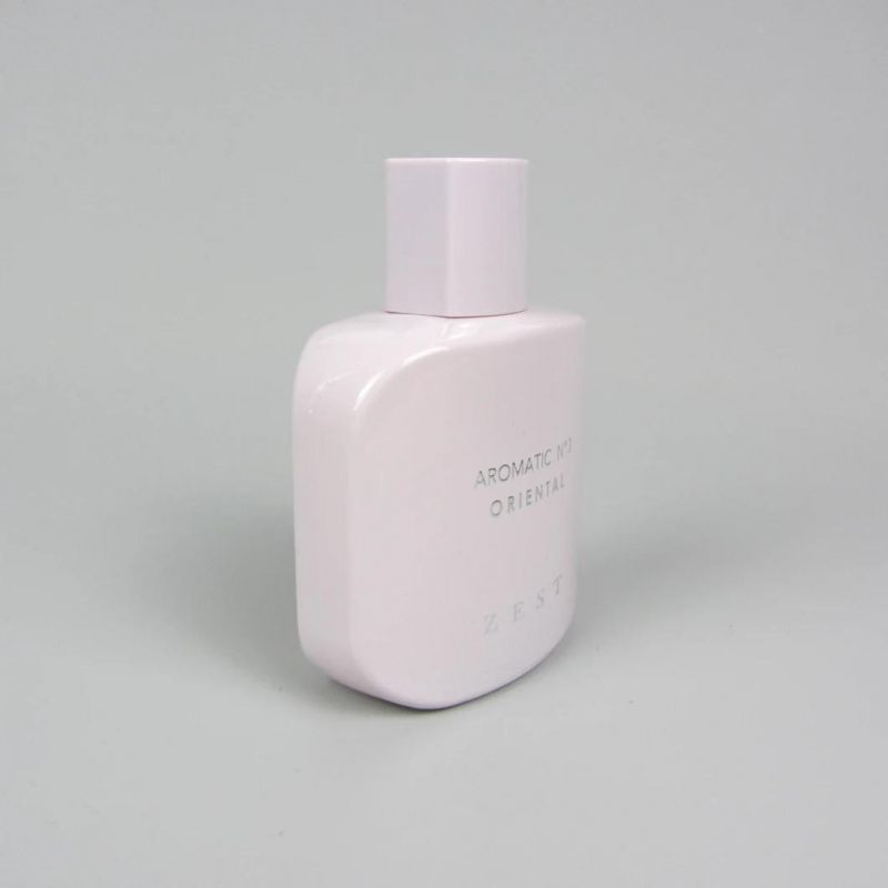 100ml Luxury Shape Cosmetic Transparent Spray Glass Perfume Bottle