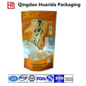 FDA Grade Gravure Customized Printing Plastic Beef Jerky Packaging Bag